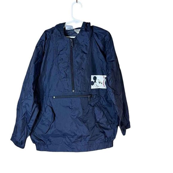 Disney Other - Disney Store Mickey Sport Windbreaker with Hoodie Size Medium (7/8)‎